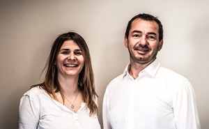 Olivier Courrin et Marie Claire Courrin